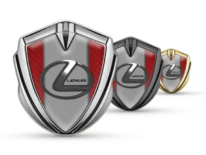 Lexus Emblema Fender Badge Look High-End Stile Drift